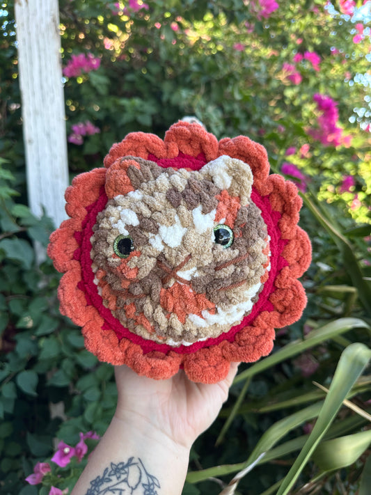 Woodland Flower Loaf Cat