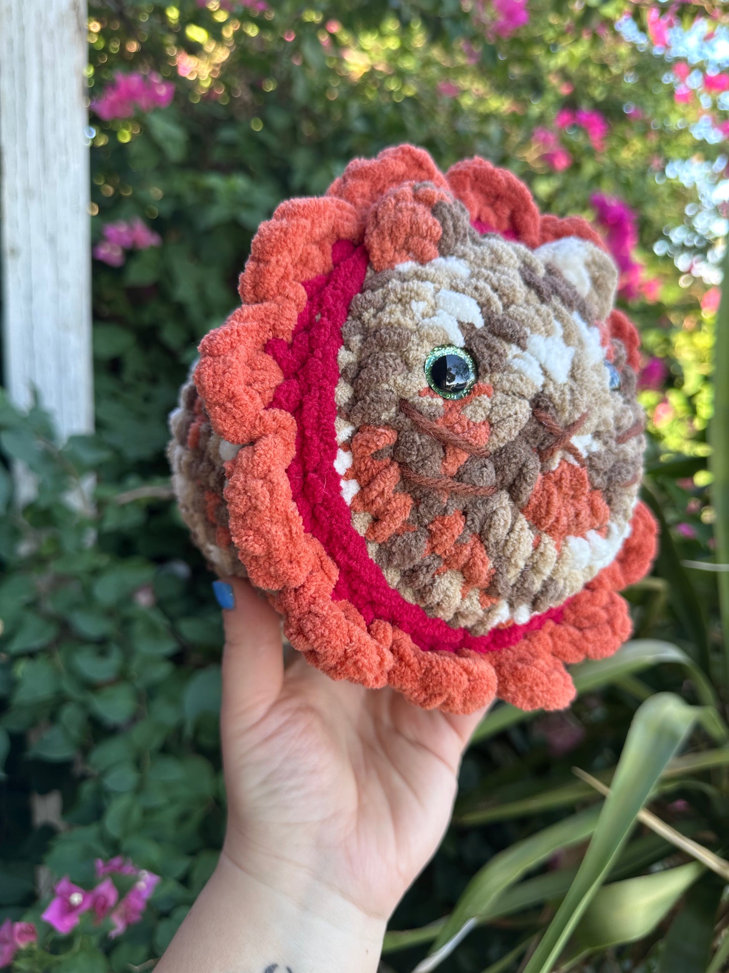 Woodland Flower Loaf Cat
