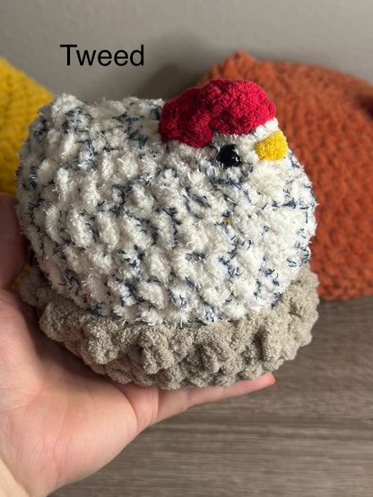 Mabel Chicken with Nest